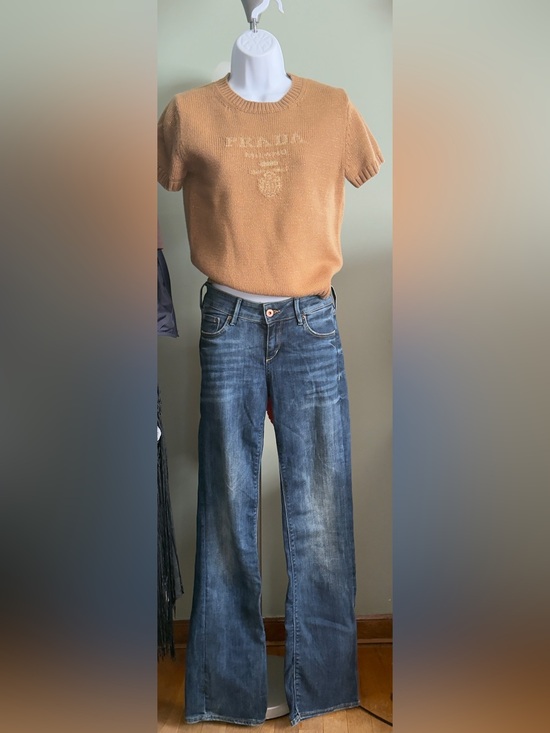 H&M Denim - Bootcut low waist Women's Dark Blue Denim Jeans